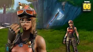 renegade raider + leviathan axe gameplay | fortnite og