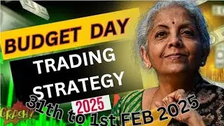 UNION BUDGET|| ROCKING|| STRATEGY|| 31th Jan 2025|| #globalmarketlive #trading #nifty50