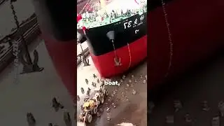 This Is The Simple But Effective Way A Boat Is Launched