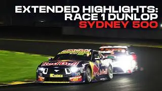 Extended Race 1 Highlights - DUNLOP Sydney 500 | 2026 Repco Supercars Championship