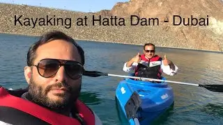 Kayaking at Hatta Dam Dubai
