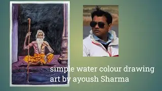 The saints.. water colour drawing