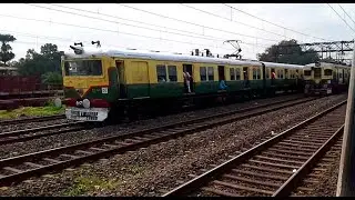 Howrah-Burdwan Chord & Main Line EMU's neck-to-neck Overtake!