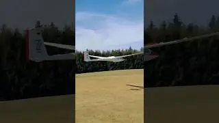 ASW20 7,5m erstflug, &uuml;berflug u. landung #modellflug  #segler