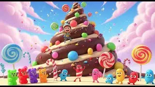 ABC Journey to Candy Mountain 🍭⛰️ | Fun Kids Story Song | Learning and Adventure for Children