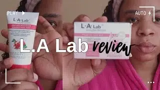 LA Lab FACE MOISTURIZER AND SOAP REVIEW. SKIN CARE PRODUCT REVIEW ON ACNE PRONE SKIN. #skincare