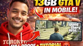 13GB GTA V ON MOBILE 😱 | Subscriber Challenge ACCEPTED 🔥