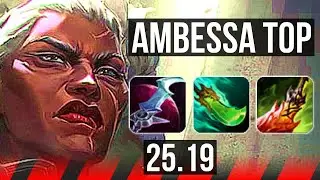 AMBESSA vs RENEKTON (TOP) | Legendary, 11/3/7 | KR Challenger | 25.19