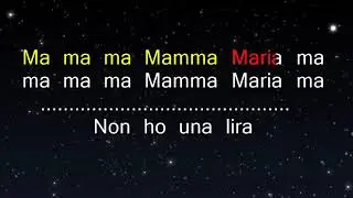 RICCHI e POVERI - MAMMA MARIA - KARAOKE