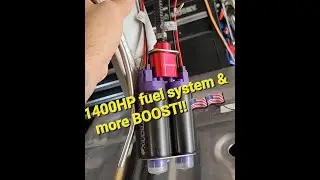 1400HP fuel system & more BOOST!!