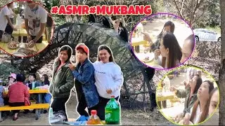 ASMR Mukbang Grilled Pork #Ofw#bonding#taiwan