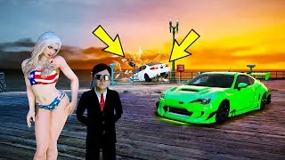 ÇILGIN ÇOCUK YENİ ARABASIYLA SEVGİLİSİNE LAF ATAN BMW'Lİ ZENGİNLE YARIŞIYOR!(KIZ AŞIK OLDU!) - GTA 5