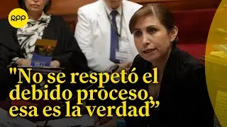 Patricia Benavides ante la comisión de Justicia: 