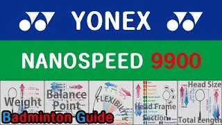 YONEX NanoSpeed 9900 (Badminton Racket Analysis)