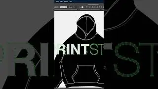 Design a hoodie mockup in Adobe Illustrator