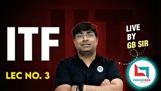 ITF Lec 3 | GB Sir | Class 12 Maths | Zero to Advanced