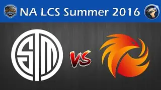 NA LCS 2016 - W8D2 - TSM vs P1 - Game 2