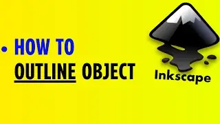 Inkscape: Как обвести объект (2026)