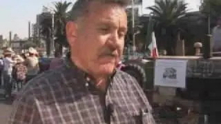 Mexican farmers protest NAFTA