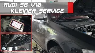 Kleiner Service (Öl) am Audi S6 V10 im neuen Zuhause #s6 #v10 #diy #audi #service