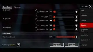 Apex Legends Mobile Sensitivity PRO Only  1Minute