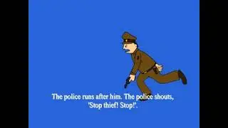 20.Stop Thief | Picture Composition Book