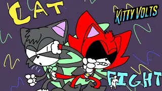 KITTY-VOLTS: EPIC Cat Fight Between Super-Kitty and Anti-Kitty! (Season 3 Episode 1)
