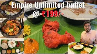Unlimited buffet at just ₹199 only | Empire Hotel Bangalore | TangyBee #recommended