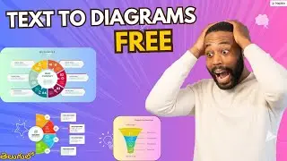 FREE AI Tool for Text to Diagrams, Flowcharts & Infographics | AI Diagram Maker Telugu