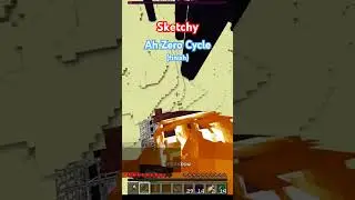 Worlds Most Sketchy Zero Cycle #minecraft #hypixel #minecraftmemes #speedrun #pvp