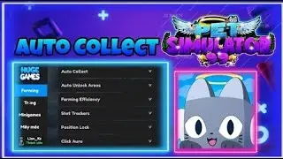 📥Roblox|😺pet simulator 99😺|Huge Games | Auto Collect | Auto Rank Up | Auto Prison Key | mobile/ PC