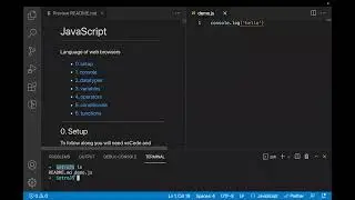 Intro to JS: Setup (part 2)