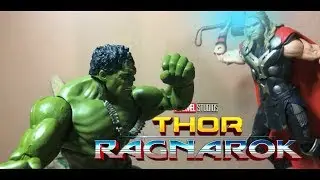 Thor Ragnarok (stop motion) Thor v.s Hulk round 1