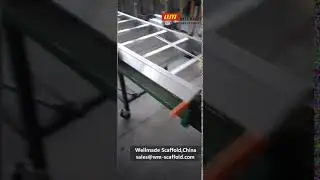 Aluminum Stairs in Manufacturing  - Aluminium Scaffold Tower - Wellmade China