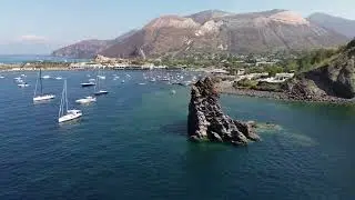 Vulcano Eolie in 4K #drone #isole #travel #sicilyisland #mare #visitsicily #beach #mare #eolie