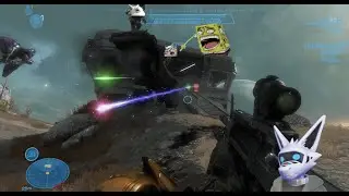 Furry plays Halo Reach for the first time