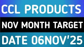 CCL PRODUCTS STOCK LATEST NEWS 6NOV'25/CCL PRODUCTS SHARE LATEST NEWS WITH TARGET ANALYSIS 