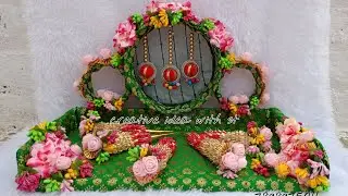 DIY Heena platter/how to make mehndi thali/घर के बेकार समान से बनाए मेहंदी थाली/diy mehndi platter