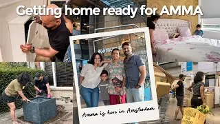 Amma’s Here in Amsterdam 🌸 | Home Sweet Heaven | Setting Up Home for Ammakuttans