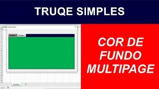 ALTERAR COR de FUNDO de P&Aacute;GINA de MULTIPAGE Excel VBA