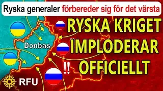 Den ryska framryckningen sjunker till 15 m/d, med &ouml;ver 1 000 f&ouml;rluster dagligen | RFU News