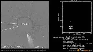 A Non Earth directed CME at 2025-05-04 08:00:00 UTC