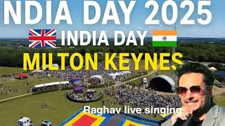 Indian Day Milton Keynes 🇮🇳🇬🇧| IDMK 2025 | Food, Culture & Colours of India in the UK  @Surajnegiworld