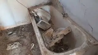 Casetta abbandonata da tempo,all interno molte lesioni