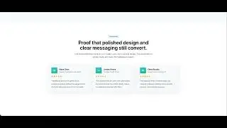 Modern SaaS Landing Page Template | React, Vite, TypeScript & Tailwind