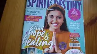 Flip through: Spirit & Destiny magazine (for use in glue books/junk journals)