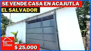 SE VENDE CASA EN ACAJUTLA SONSONATE EL SALVADOR