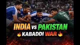 India vs Pakistan Kabaddi Match 🔥 | Full Raid & Tackle Highlights | रोमांचक मुकाबला