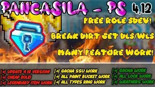 FREE ROLE S DEV😱🥵BREAK DIRT GET WLS/DLS CHOY 😱 | GROWTOPIA PRIVATE SERVER TERBARU 2023 | BEST GTPS 🔥