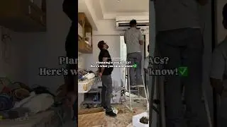 How to plan installing Air Conditioner (AC) at home #airconditioner #home #acinstall #ac